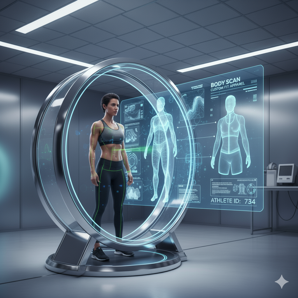 Body Scan Custom Fit Apparel: Tailored Precision for Every Athlete